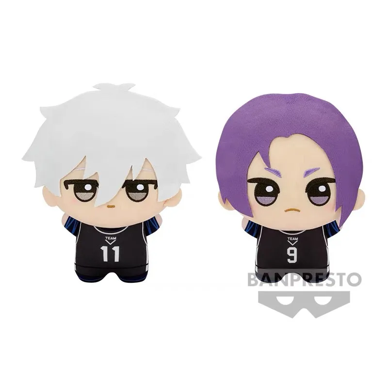 

Genuine BANPRESTO BLUE LOCK Nagi Seishiro Mikage Reo Plush Doll 21cm Desktop Ornament Collect Exquisite Toys Anime Peripheral