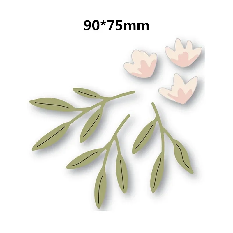 Layer Flower Butterfly Birch Press Design New Metal Cutting Dies Scrapbooking For Paper Embossing Frame Card Craft