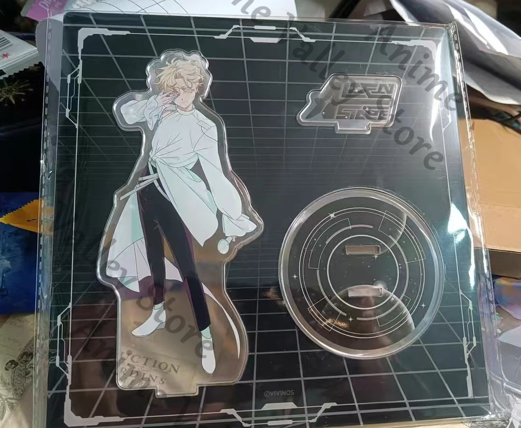 

Anime Luka Genuine Alien Stage Cosplay Generate Love Acrylic Figure Stand Cartoon Standing Sign Desktop Ornament Adorn Gift