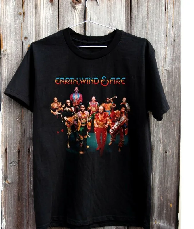 

EARTH WIND AND FIRE Band Tour 2024 T shirt Full Size S-5XL