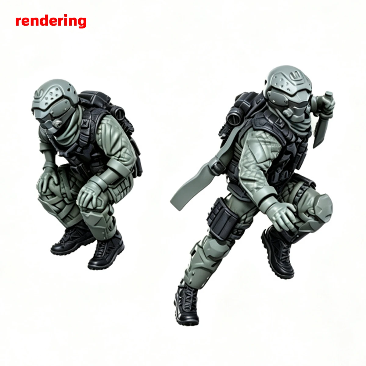 1/35 1/48 1/60 1/72 1/100 1/144 Modellbausatz 3D Harz Miniatur Soldatenfiguren Diorama Unbemalte Menschliche Piloten DIY – Detail 3