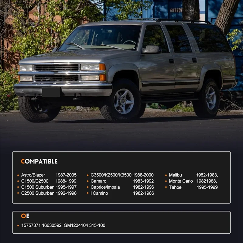 

Hood Latch Lock Assembly For Buick Electra Cadillac Fleetwood Blazer GMC Yukon Car Accessories