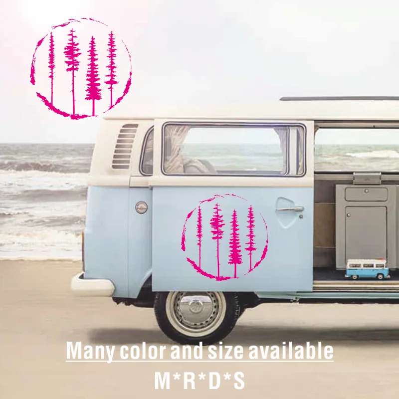 

Наклейки для кемпинга Happy, наклейка для кемпера, автодома, фургона, декор, виниловые аксессуары, водонепроницаемые детали тюнинга