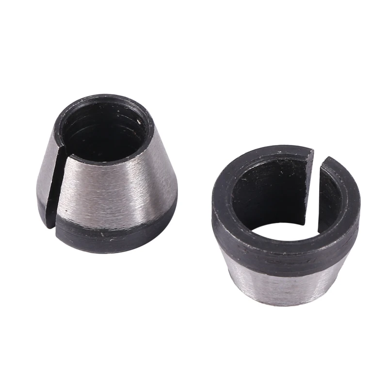 9 Stuks Router Spantang Set Chuck Heads Adapter Voor Boren Graveren Snijmachine Elektrische Router Frees