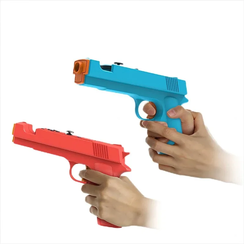 New For NS Switch Small Handle Shooting Game Gun Stock Grip Switch OLED Left and Right Controller Gun Stock Handle 2 Packs