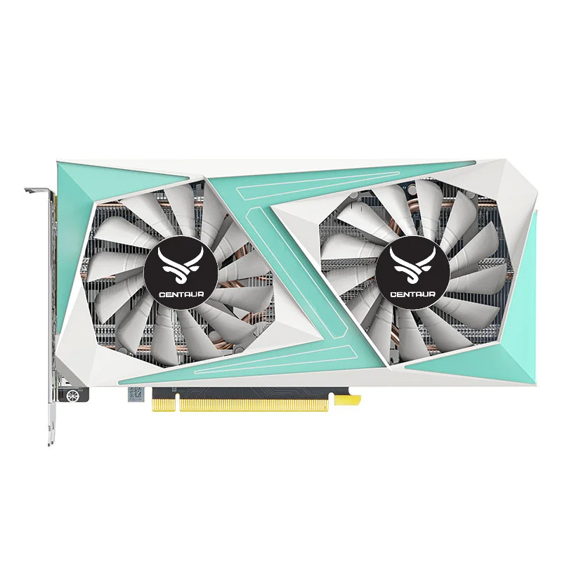 

Игровая видеокарта CENTAUR GeForce RTX 2060 6 ГБ GDRR6 RTX2060S 8GD6 192 бит HDM1/DP/DVI 1680 МГц с двумя вентиляторами, графическая карта для отслеживания лучей