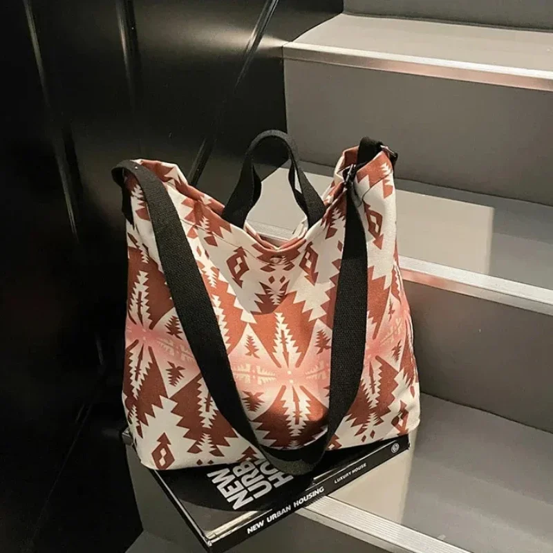 

Fashion Zipper Patchwork Microfiber Tote Bags on Sale National Style Ladies Bag 2025 Brand Spring Soft Versatile Shoulder Bags