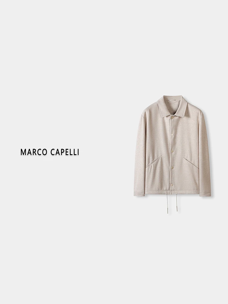 

Casual Knitted Wool Blend Anti-Wrinkle Simple Spring Jaet for Men Turn-down Collar Classic Sle Outerwear Faion Urban Youth