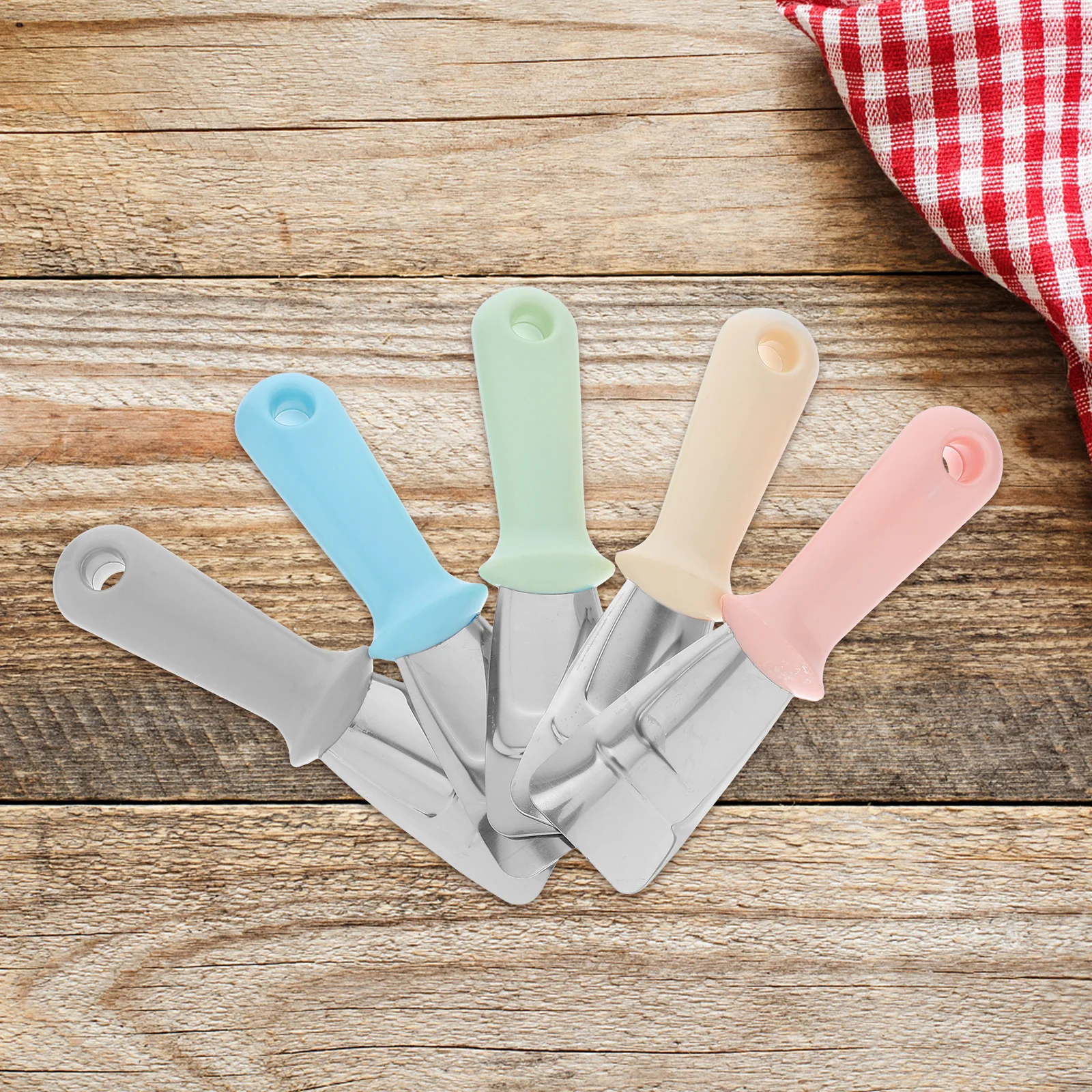 

5Pcs Ice Removal Tool Endurable Materials Comfortable Handle Frost Remover Freezer Deicer Car Window Cleaner Ice Remover