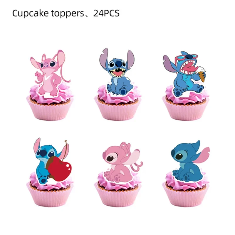 Stitch Birthday Party Balloons Stitch Party Decorations Stitch Cartoon Balloons Kids Birthday Baby Shower Parties Pink Stitch