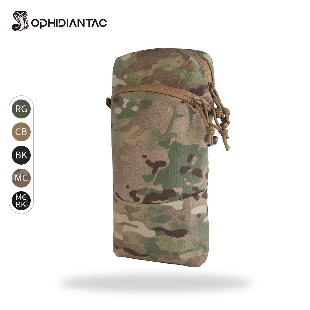 

OPHIDIANTAC Multi-functional Universal Pouch Elastic Cord Sundries Pouch for Belt or MOLLE Gear Hunting Accessories