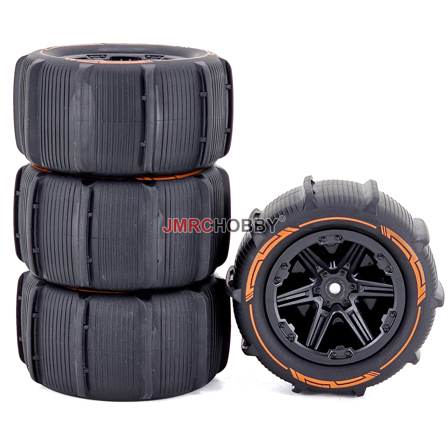 Hoge Snelheid Rc Auto Schoepenrad, 85X43-54 Scy16101 16104 Pro Sg116 Pro Mjx Hyper Go16208 H16bm 14210 H14bm Wltoys 124008, 4 Stuks