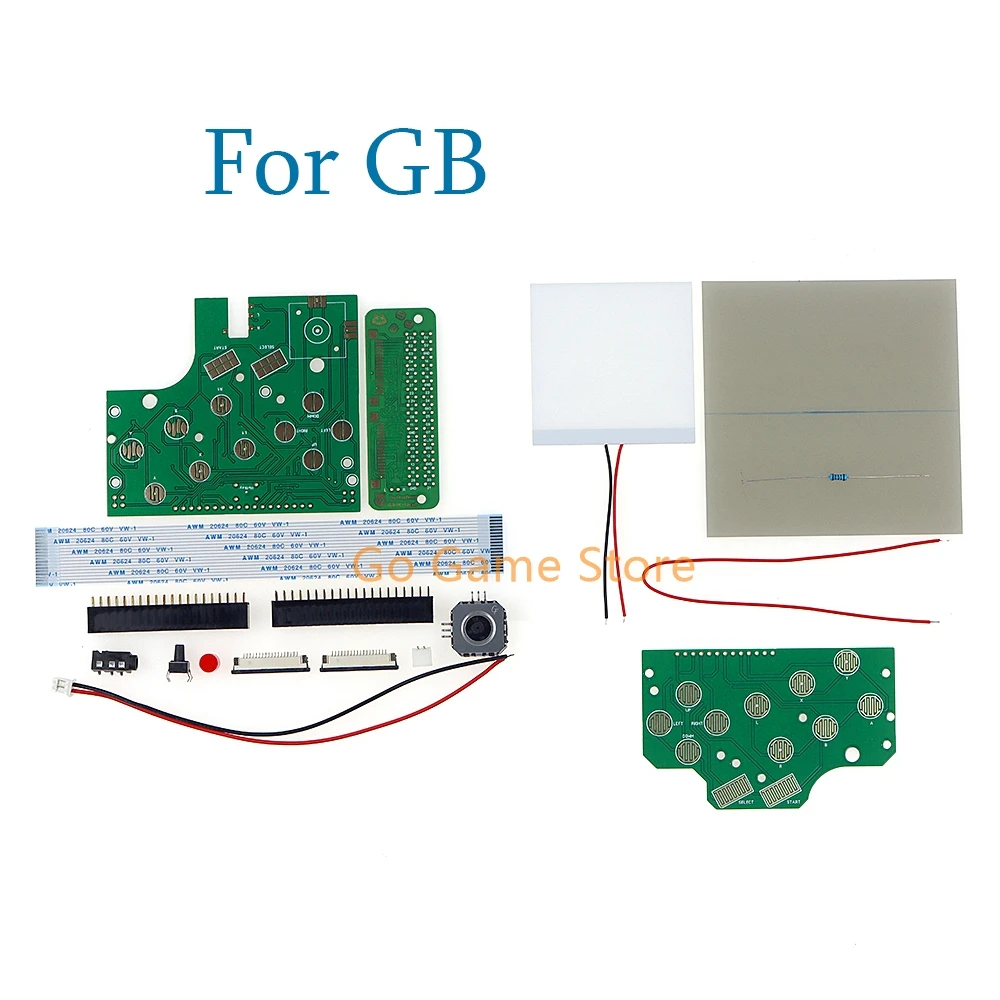 1 peça para ra spberry pi gbz para game boy gb zero DMG-001 diy 6 botões placa pcb interruptor conector de fio