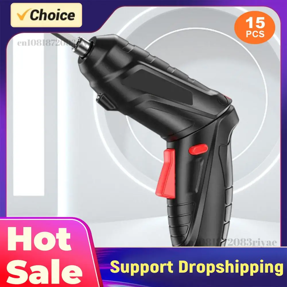 

Беспроводная дрель-шуруповерт 3,6 В, перезаряжаемая, мощная ударная дрель-шуруповерт с LED-подсветкой, мини-электрическая отвертка, электроинструмент