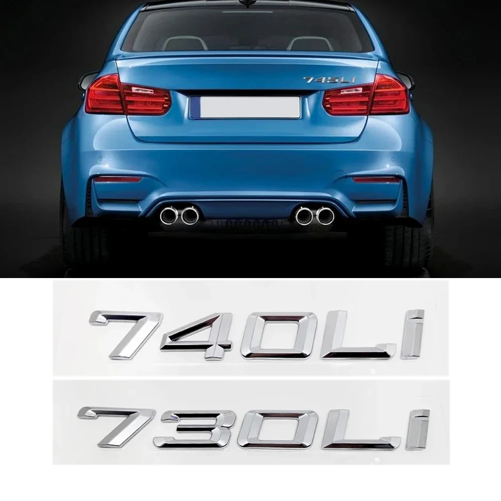 Автомобильная наклейка для BMW G70 G11 G12 F01 F02 F04 E65 E66 E68 DIY наклейка на задний багажник пластиковая наклейка 7 серии 730Li 740Li 745Li
