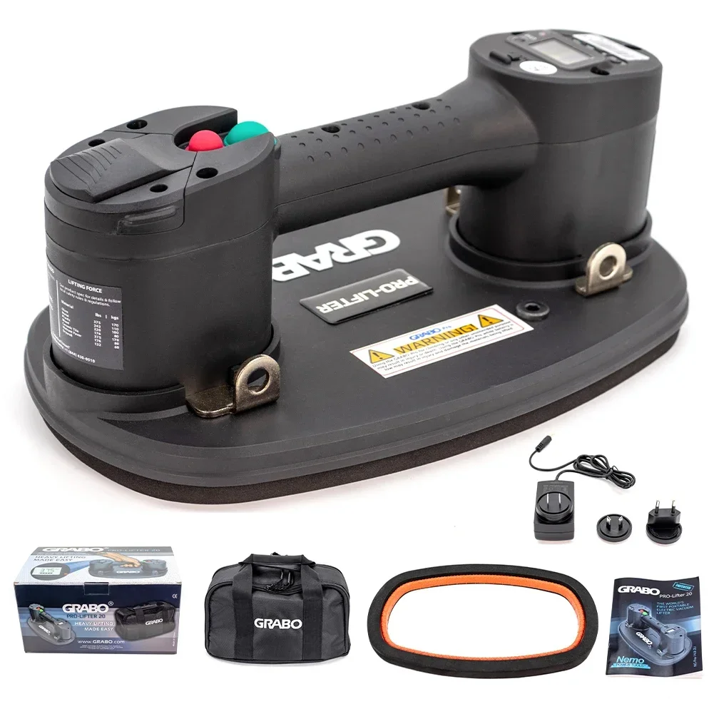 

2025/Grabo Pro portable electric Vacuum Suction Cup Heavy Duty glass wood sucker