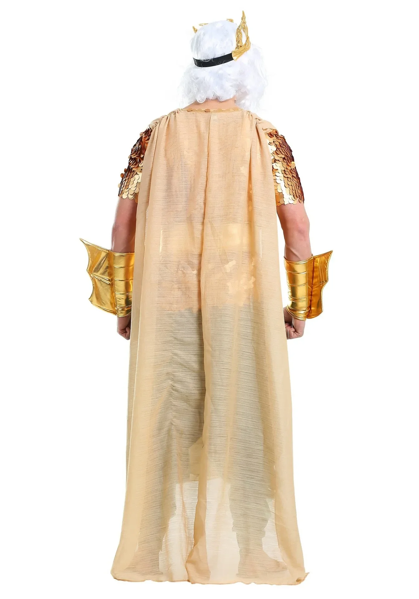 Men's Pharaoh Costume Cosplay Men Women Egypt Egyptian Outfits for Adult Halloween Costumes Couples Neptune