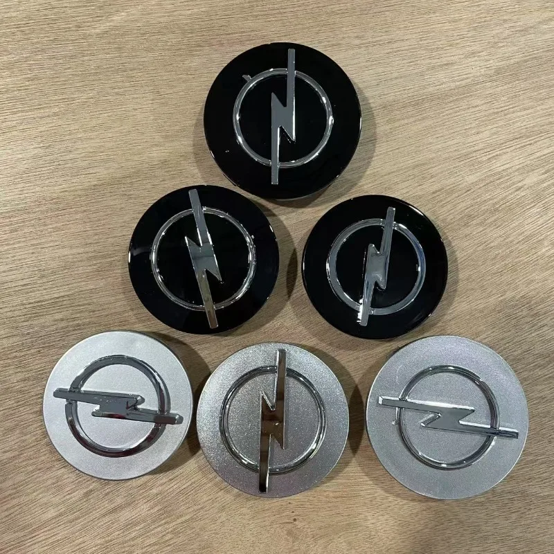 Tampa Central de Roda Automotiva Compatível com Opel Vectra Zafira Astra Novo Antara 58mm 64mm Anti Sujeira