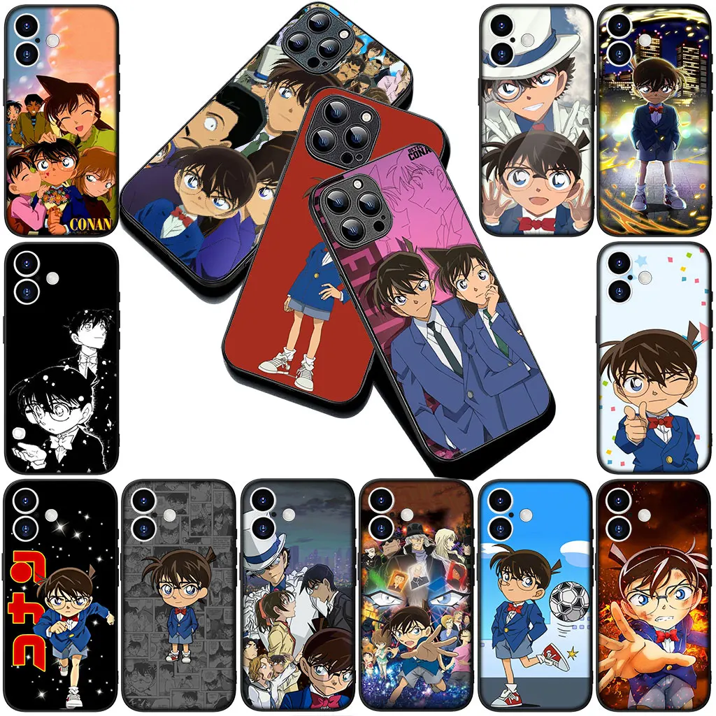 Cartoon Detectives Anime Conans Soft Phone Cover for Samsung Galaxy S25 S24 S23 FE Ultra Plus S7 Edge S25+ S23+ A15 A16 Case Cartoon Detectives Anime Conans Soft Phone Cover for Samsung Galaxy S25 S24 S23 FE Ultra Plus S7 Edge S25+ S23+ A15 A16 Case