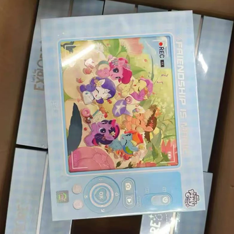 

My Little Pony Badge Album Card Adventure in the forest Gift Box Original KAYOU Anime Collection Cards Children Gifts