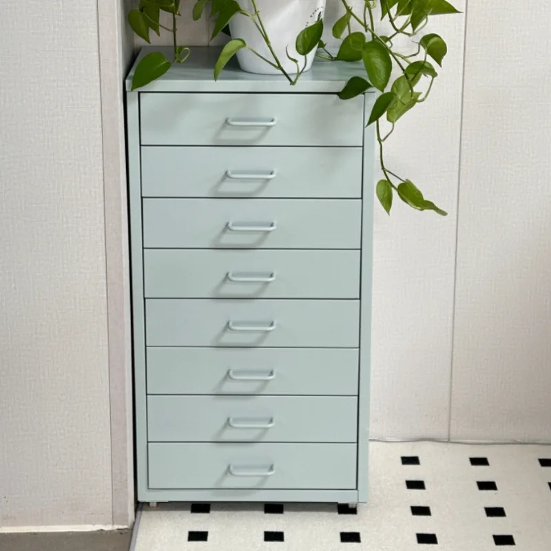 

Customizable Multi-layer wrought iron drawers Household wall storage lockers