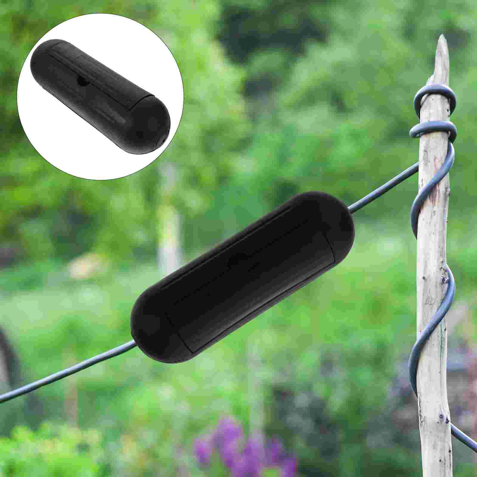 Presa per cavo di prolunga esterna Scatola impermeabile 2 pezzi Scatole elettriche resistenti alle intemperie Coperture per prese Abs