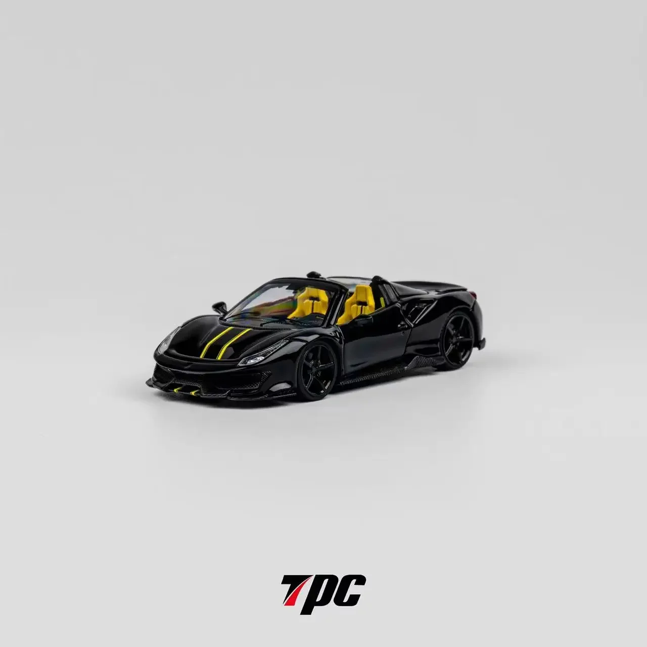 

**Pre-order **TPC 1:64 Novitec 488 Convertible Yellow /BLACK Diecast Model Car