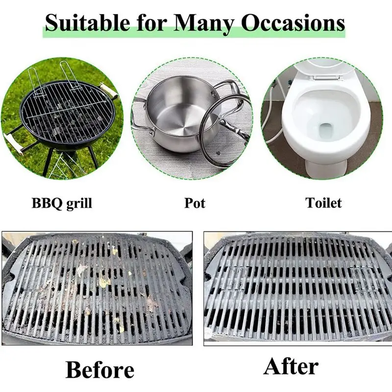 BAAJ-24PCS BBQ Grill Cleaning Brush Brick Block Barbecue Cleaning Stone Pumice Brick For Barbecue Rack Cleaner BBQ Tools