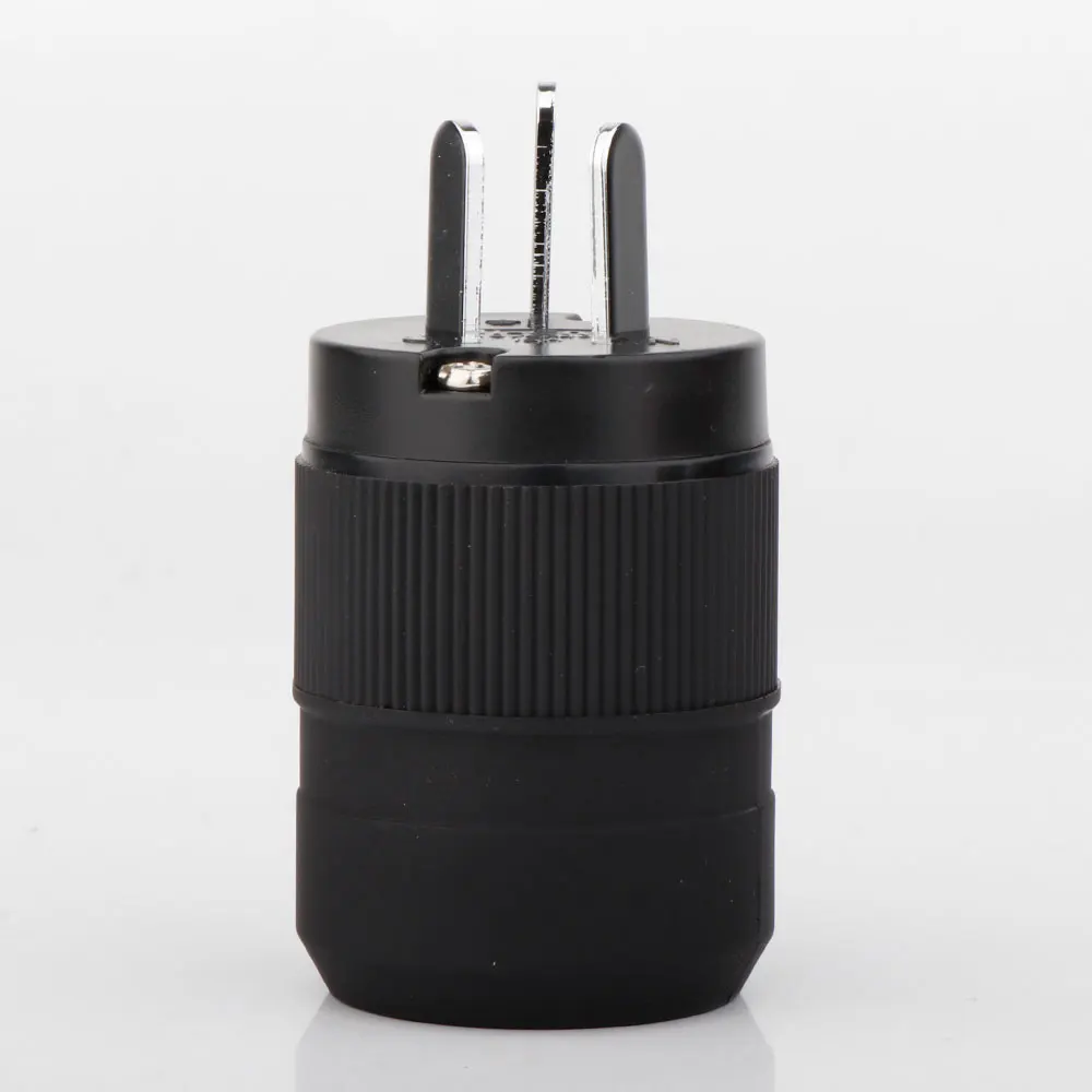 Male Female Power Plug 24K Gold plated Rhodium Plated HIFI diy AU Plug Hifi European plug , Plug Connector For Audio Power Wire