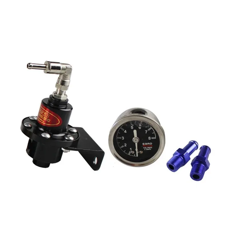 Universal Adjustable SARD Fuel Pressure Regulator With Original Gauge And Instructions Fuel Pressure Regulator