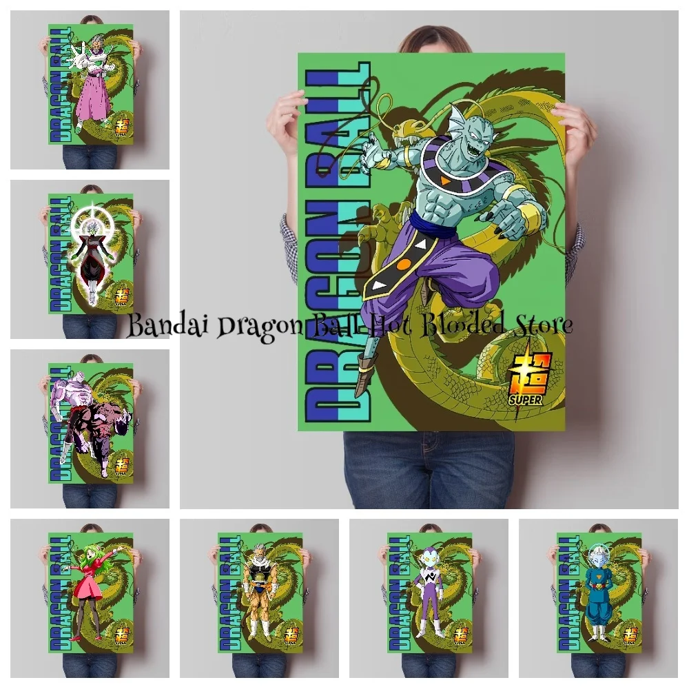 Canvas Painting Hot-blooded Classic Anime Character Dragon Ball HD Poster Picture Modern Home Decor Painting Kids Birthday Gifts