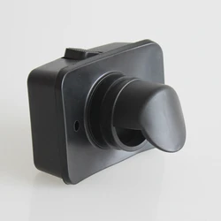 808F 50mm/1.97inch Industrial Vacuum Cleaner Host Connector Square Base Bayonet Interface Slot Durable & Wear-resistant