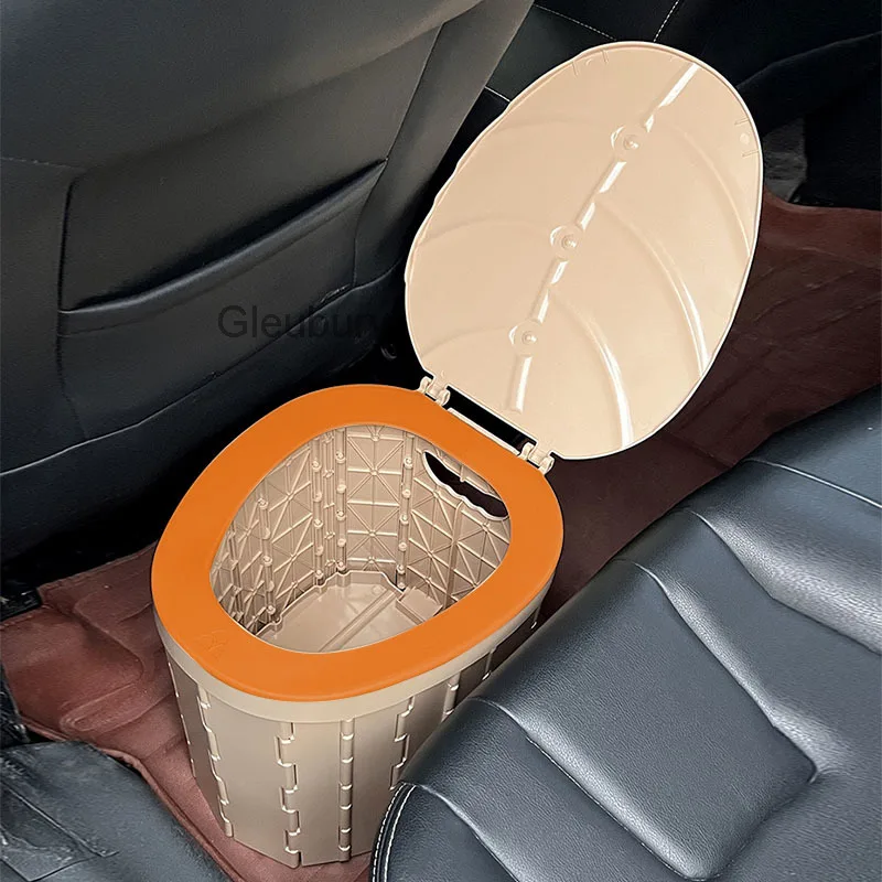 Outdoor Portable Car Folding Toilet for Travel Emergency Traffic Jams Women Men Adult High-Speed Odor-Proof