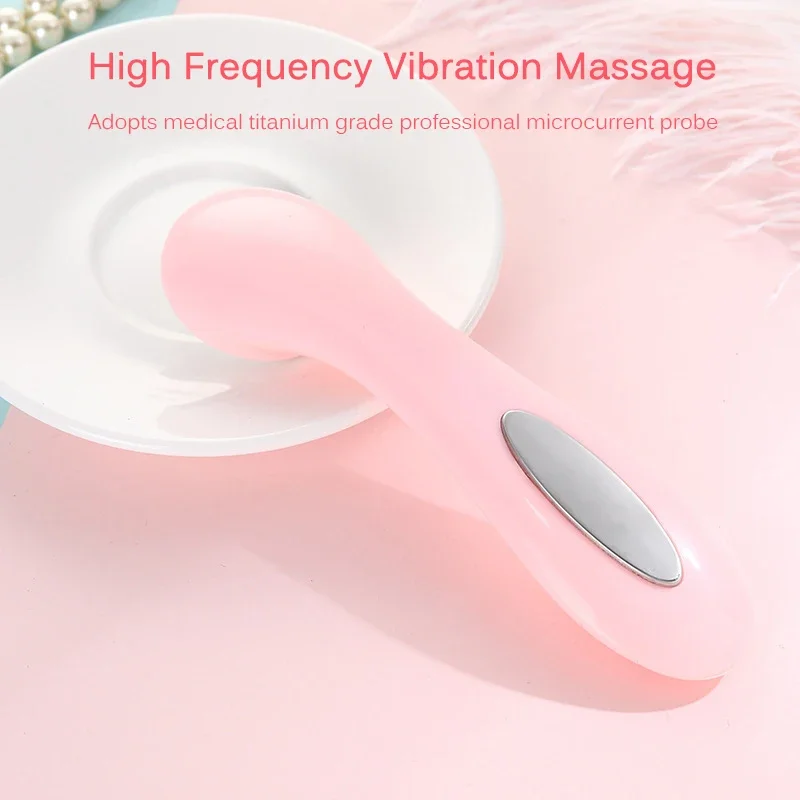 Electric Anti-aging Machine High Frequency Ultrasonic Facial Beauty Device Ionic Face Cleaner Wrinkle Removal Skin Lift Massager