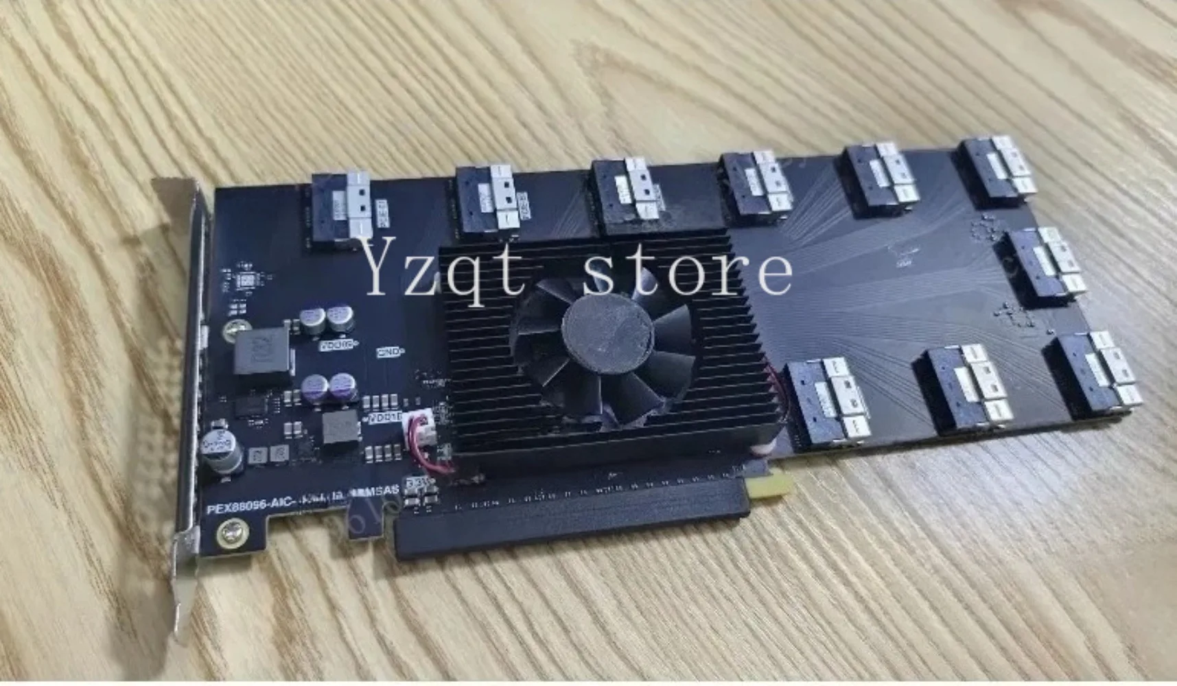 High-Performance PCIe 4.0 Switch with PEX88096, 10×SFF-8654 8i for NVMe Storage & AI GPU Scaling