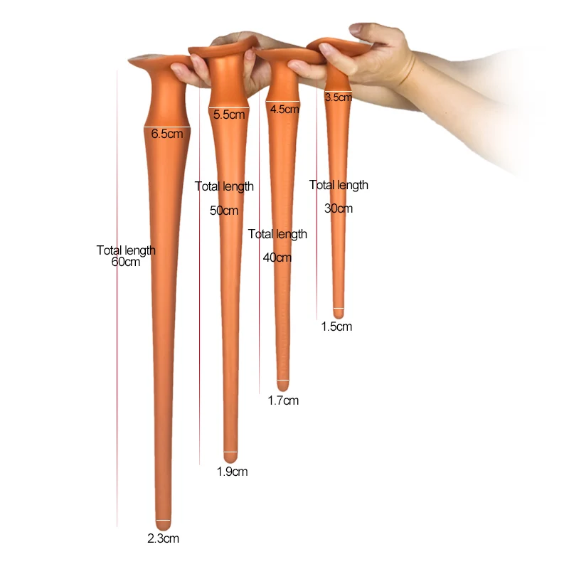 Длинная Анальная Пробка Силиконовая Анальная Пробка Анальный Фаллоимитатор Женский Супер Длинный Секс-Игрушки Для Взрослых Для Женщин Мужчин Гей Мастурбаторы Анальная Вагина