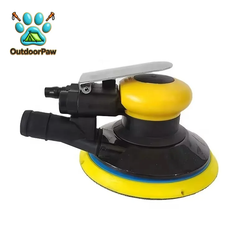 6 inch 150mm Vibration Dust Free Random Track Sander Polisher Pneumatic Eccentric Sander
