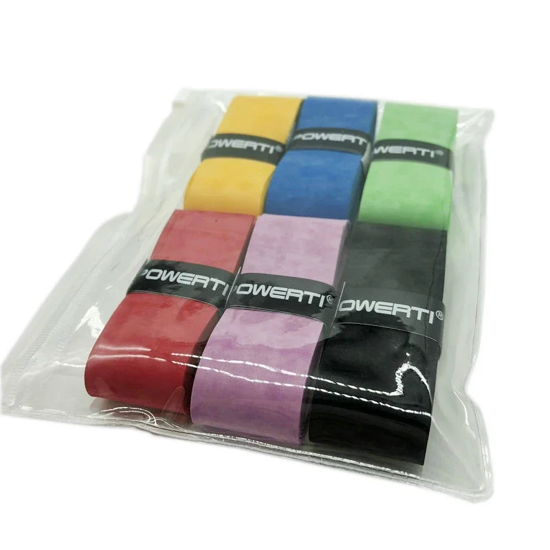 Suitable for POWERTI 6 bags of matte dryness, badminton racket, hand glue, tennis racket wrapping, non-slip suction