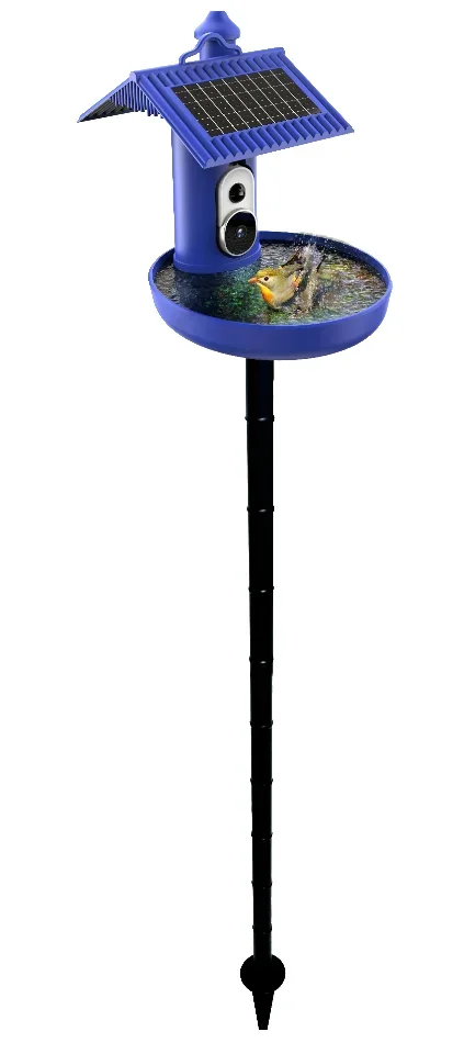 Smart Bird Feeder HB-F4 Can Recognize Over 10000 Birds With A Camera App For Monitoring Supporting WiFi