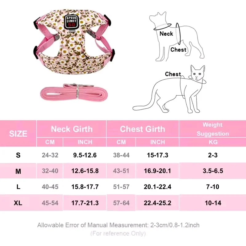New Soft Mesh Dog Harness and Leash Set No-Chock Step-in Reflective Breathable Lightweight Easy Vest Harnesses Safety Buckle