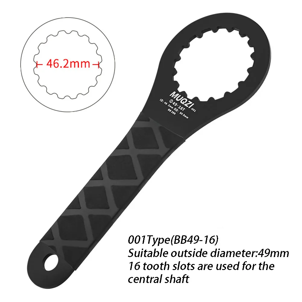 

Bicycle Repair Bicycle Wrench Aluminum Alloy Disk Wrench Aluminum Alloy Tool Bike Maintenance Multi-functional Compatibility