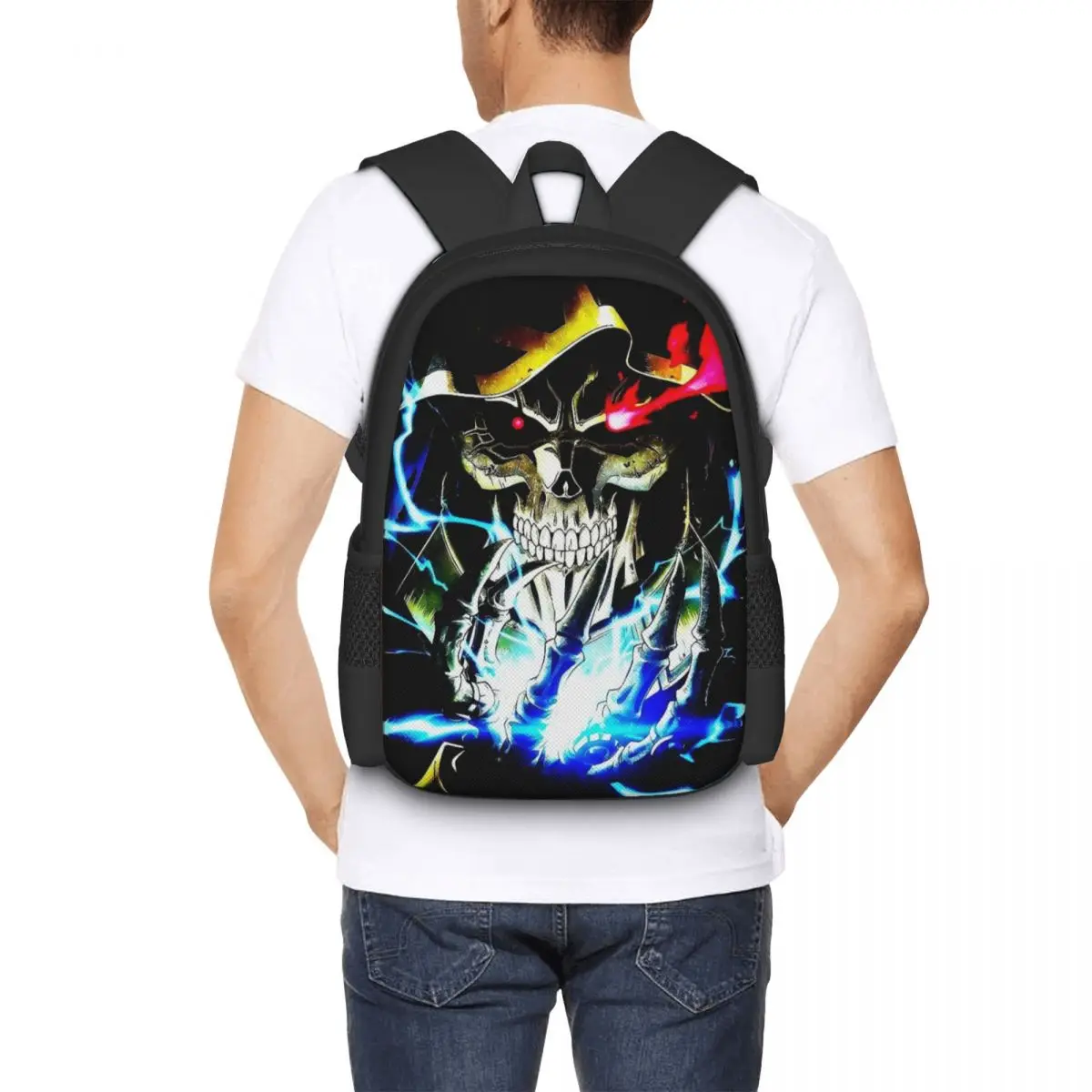 Zaino per Laptop da viaggio Anime OVERLORD, borsa per Computer da scuola Business College regalo per uomo e donna