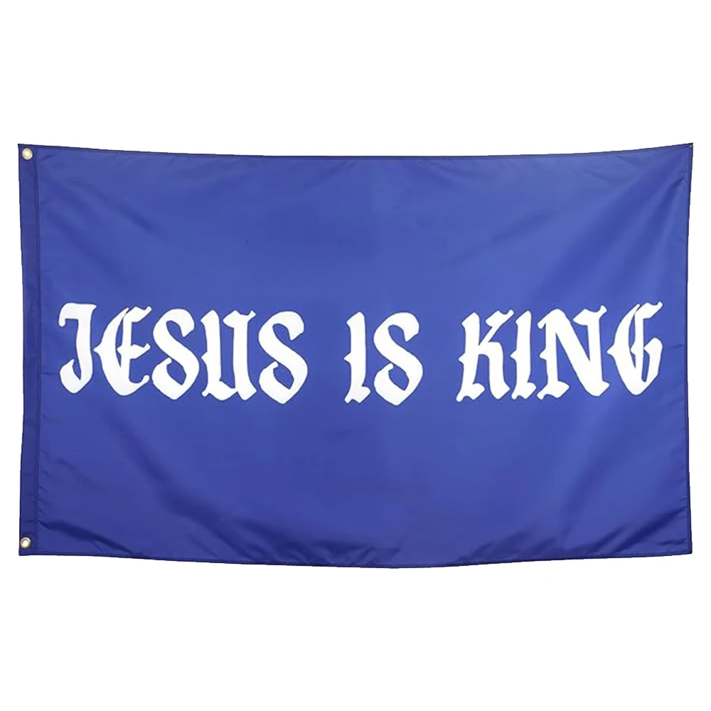 Jesus Is King Flag …