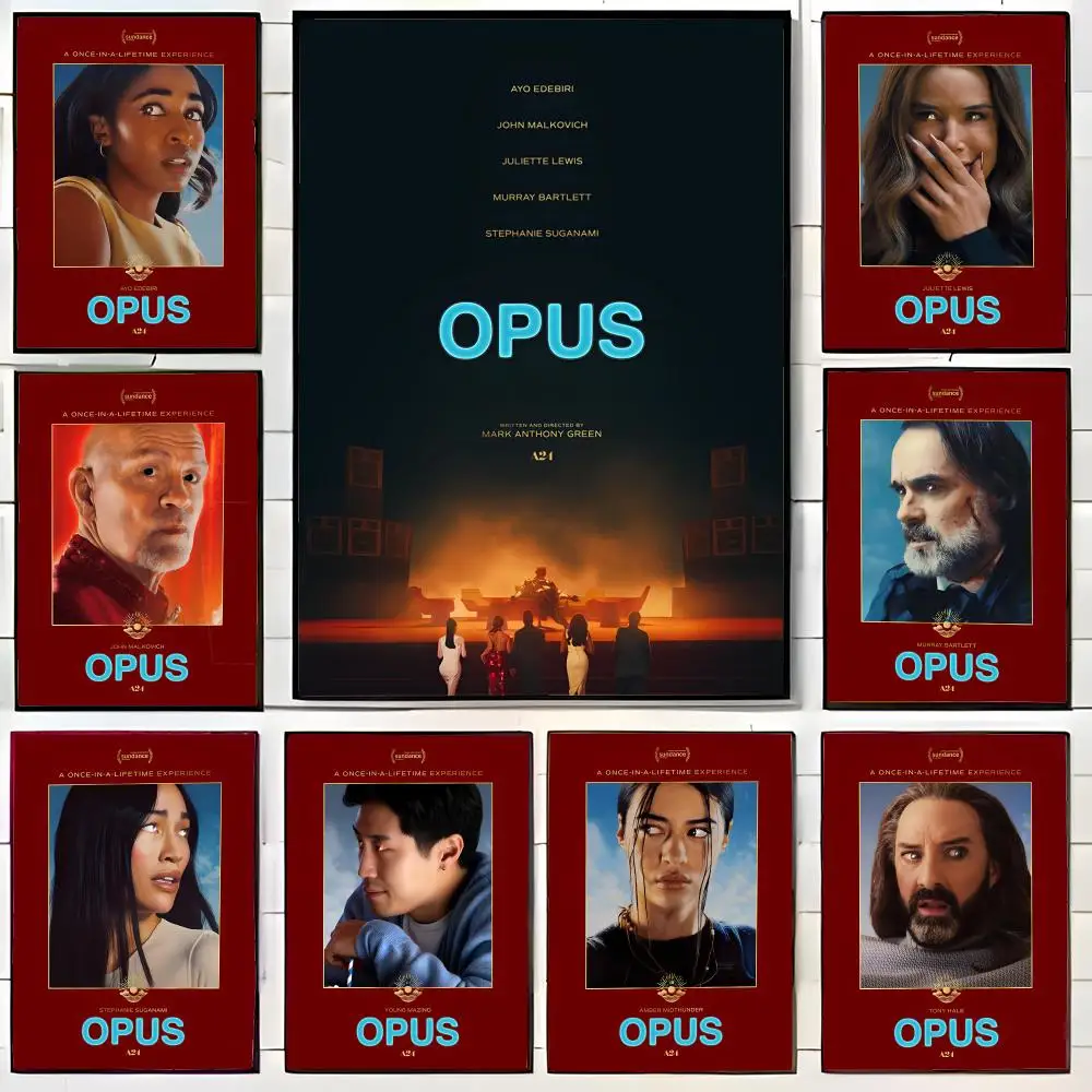 Nuevo póster de película de suspenso O-Opus, póster impreso para pared, Mural decorativo, decoración del hogar, regalo sin marco