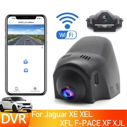 Easy Installation 4K Dash Cam For Jaguar XE XEL XFL F-PACE XF XJL 2016 ~ 2021 Special Car DVR WIFI Video Recorder DashCam Camera