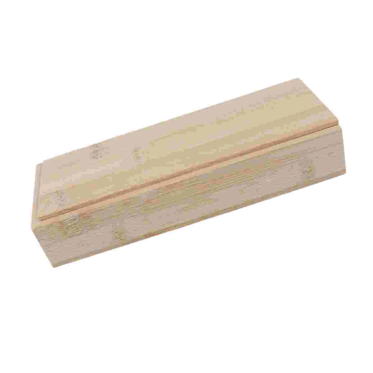 

Simple Bamboo Box Delicate Bamboo Box with Lid Watch Packaging Box High-end Wood Jewelry Gift Box wooden storage box