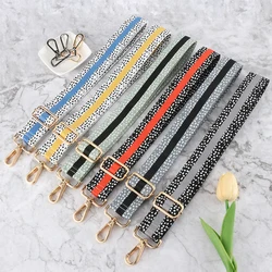 Wide Handbag Strap Fashion Widening Thickening Extension Crossbody Sling Replacement New Colourful Adjustable Nylon Shoulder Bag