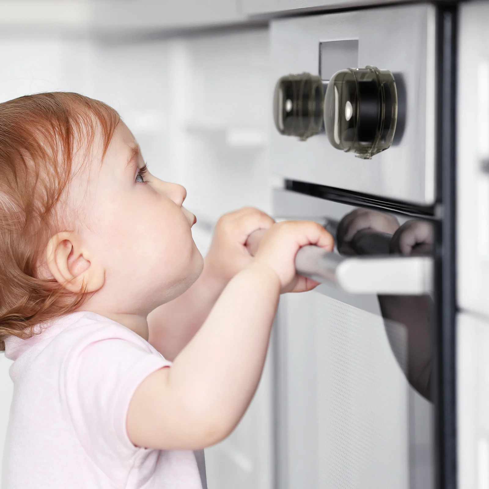 Couvercle de commutateur, bouton de cuisinière à domicile, Protection de verrouillage à l'épreuve des bébés, Protection de cuisinière, Protection de sécurité de cuisine, porte de four