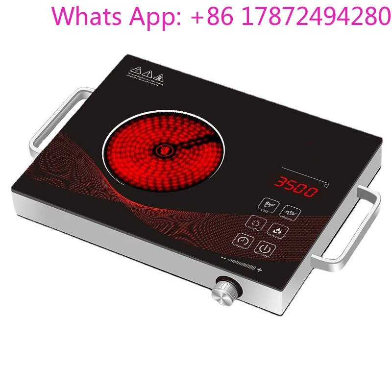 3500W Electric Ceramic Stove 220V Infrared Heating Induction Cooker  Hot Pot Barbecue Electric Stove