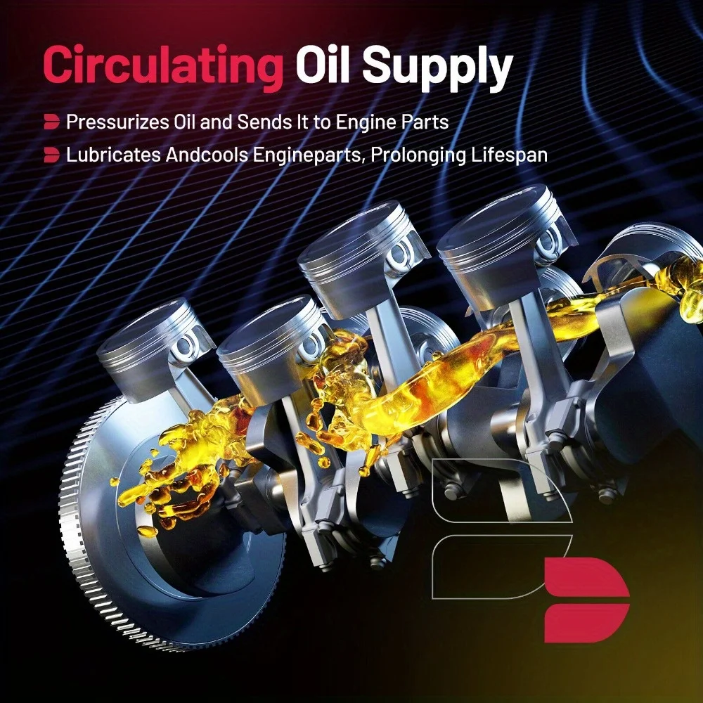 SKDZOE Hochvolumen-Ölpumpe M295HV für Chevy Silverado GMC 4.8L 5.3L 5.7L 6.0L LS1 LS2, Autozubehör